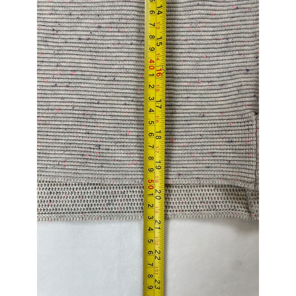 French Connection Cream Ribbed Knit Sweater - Picture 10 of 12
